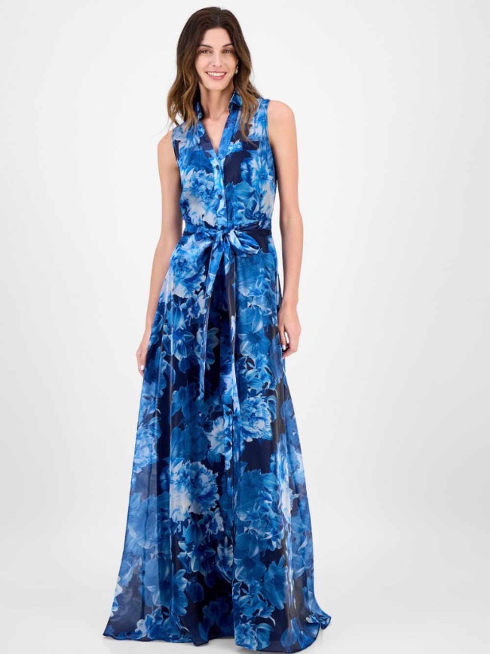 Julia Jordan sleeves maxi dress